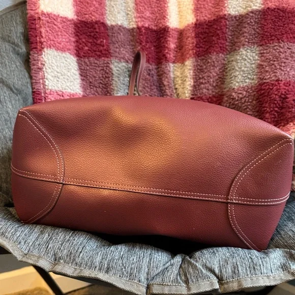 Coach Women's Deep Red Tote Bag - Picture 2 of 2